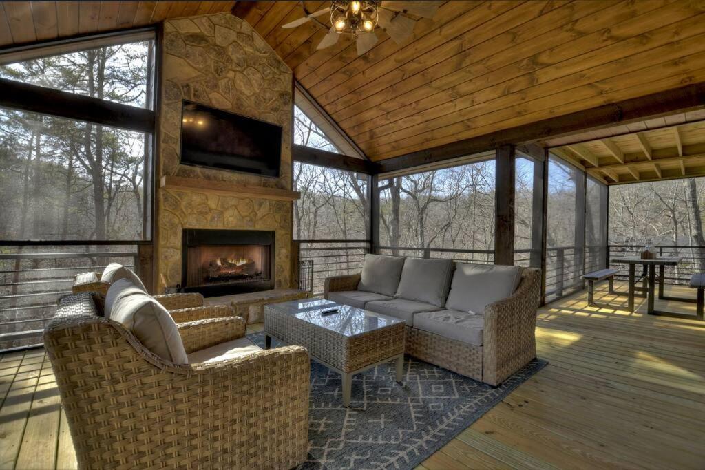 Rosewood Retreat - Hot Tub Fire Pit Pool Table Vila Blue Ridge Exterior foto